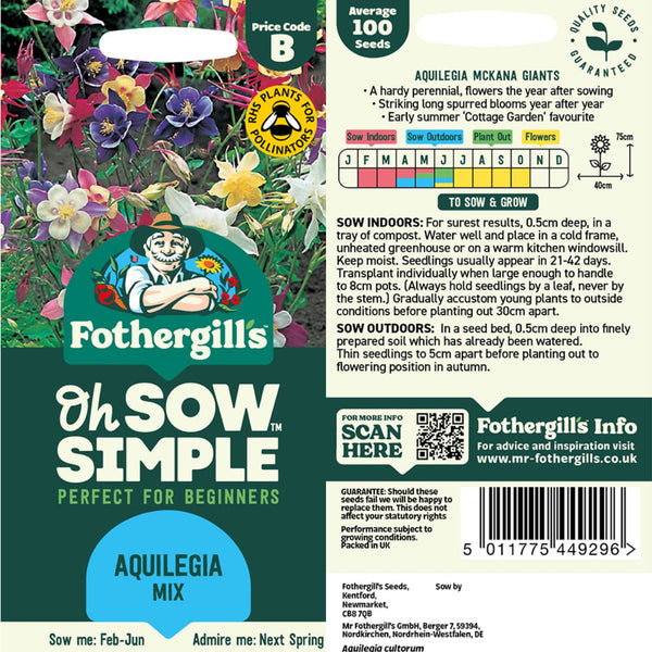 Aquilegia Mix Seed