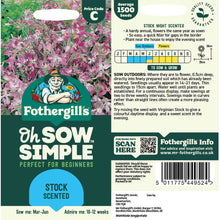 Stock Scented Seed