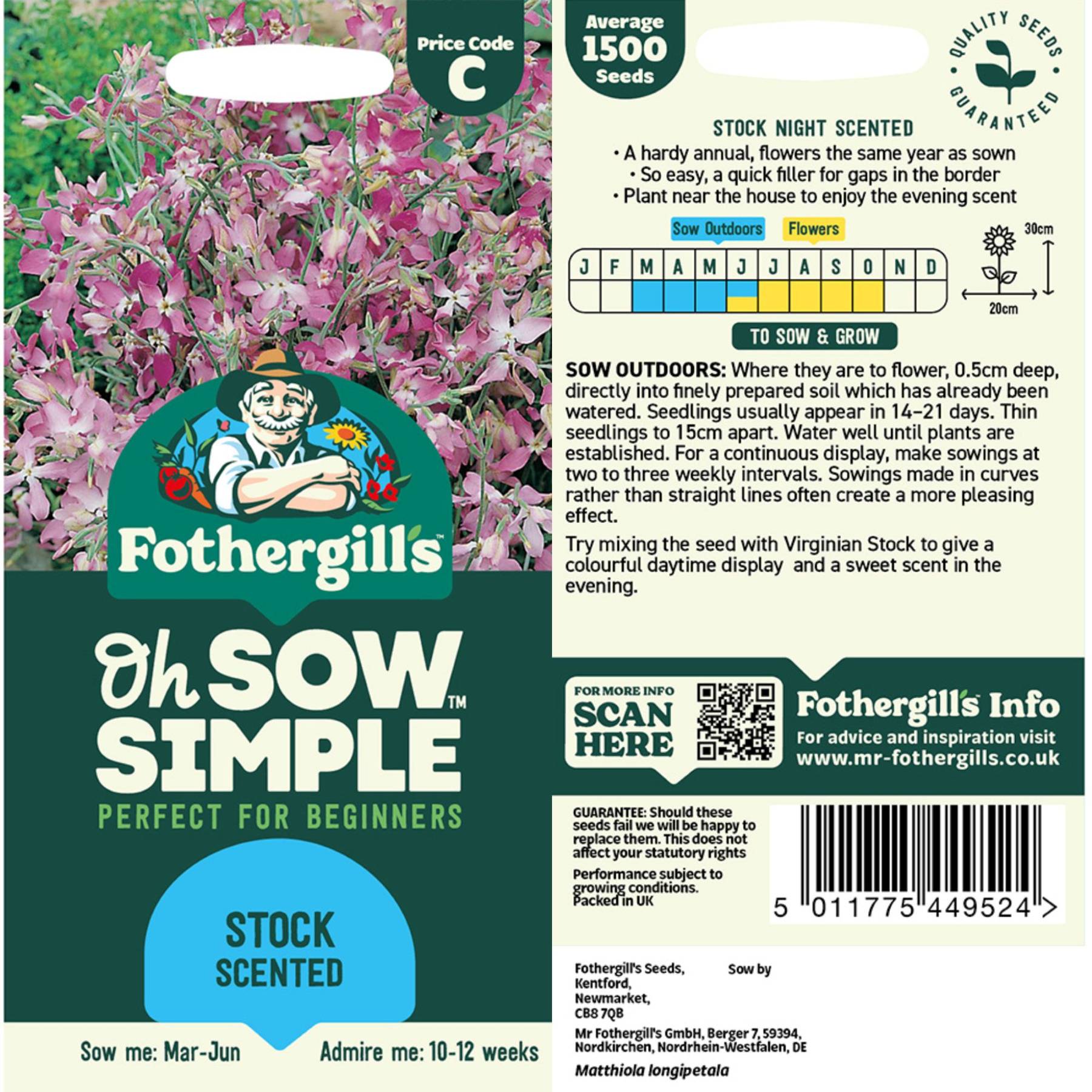 Stock Scented Seed